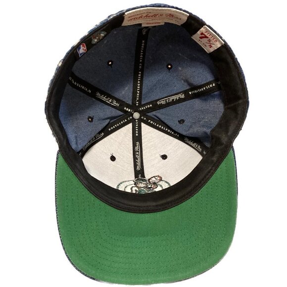 Boston Celtics NBA Mitchell and Ness Fitted Hat Size 7 5/8 - Picture 3 of 5